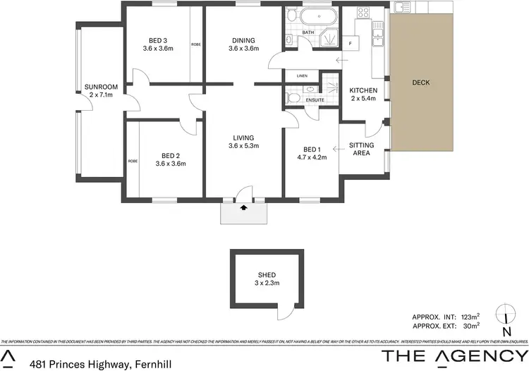 Floorplan of Homely house listing, 481 Princes Highway, Fernhill NSW 2519