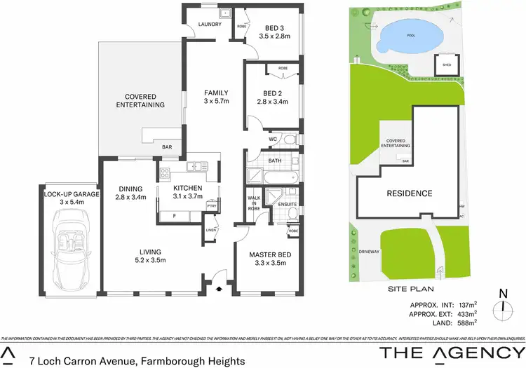 Floorplan of Homely house listing, 7 Loch Carron Avenue, Farmborough Heights NSW 2526