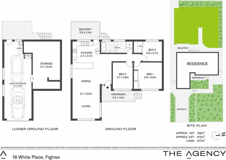 Floorplan of Homely house listing, 18 White Place, Figtree NSW 2525