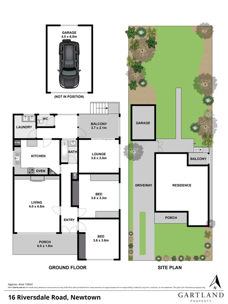 Floorplan of Homely house listing, 16 Riversdale Road, Newtown VIC 3220