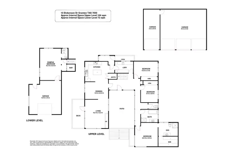 Floorplan of Homely house listing, 15 Dickenson Drive, Granton TAS 7030