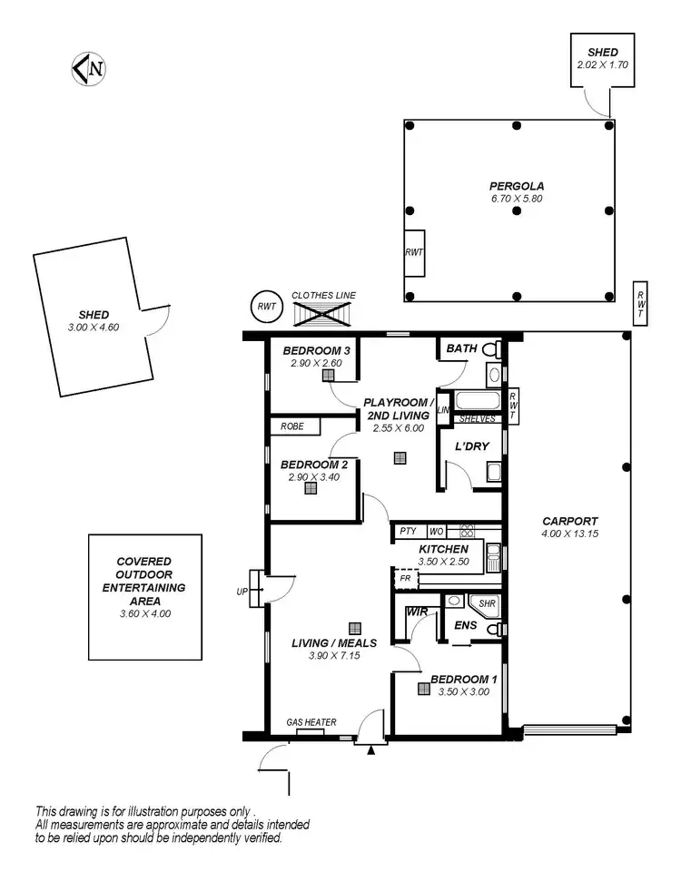 Floorplan of Homely house listing, 9 Pancras Court, Morphett Vale SA 5162