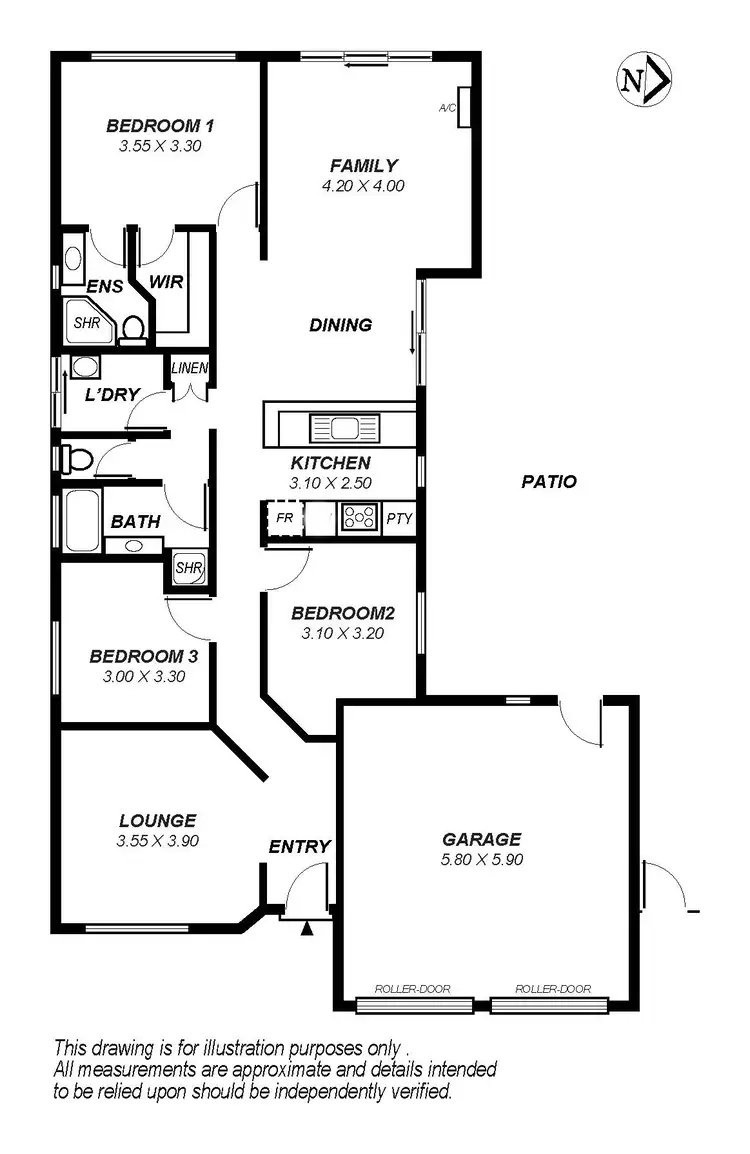 Floorplan of Homely house listing, 73 Pegasus Drive, Woodcroft SA 5162