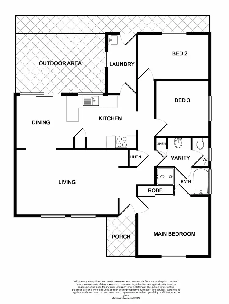 Floorplan of Homely house listing, 70 Regiment Road, Rutherford NSW 2320