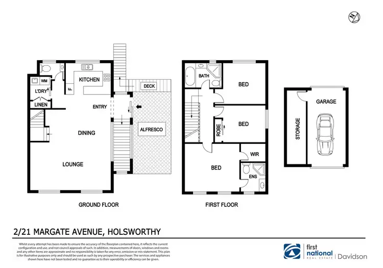 Floorplan of Homely house listing, 2/21 Margate Avenue, Holsworthy NSW 2173