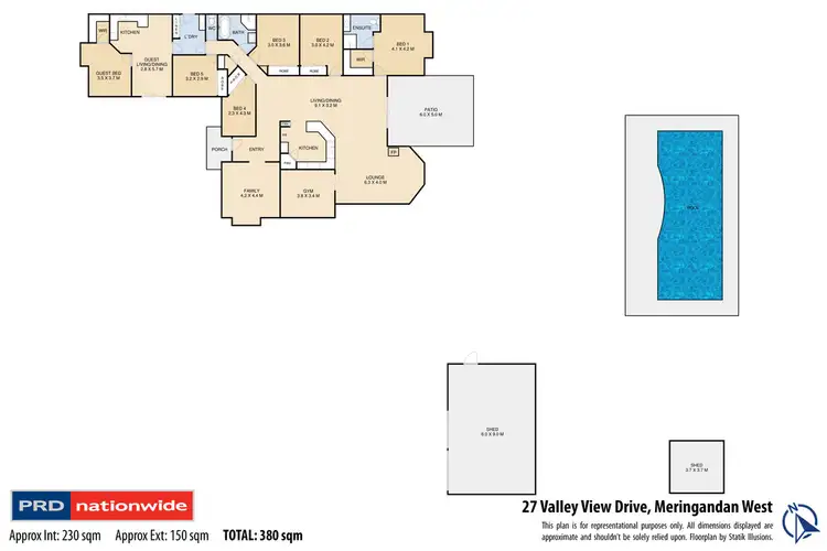 Floorplan of Homely house listing, 27 Valley View Drive, Meringandan West QLD 4352
