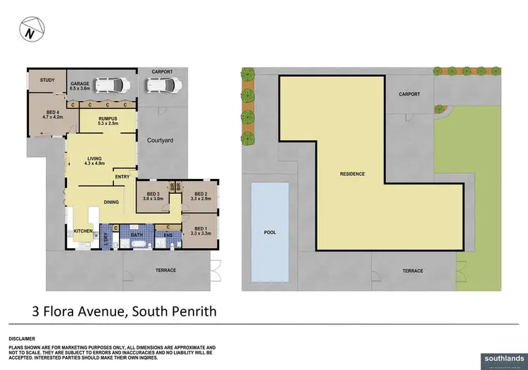 Floorplan of Homely house listing, 3 Flora Avenue, South Penrith NSW 2750