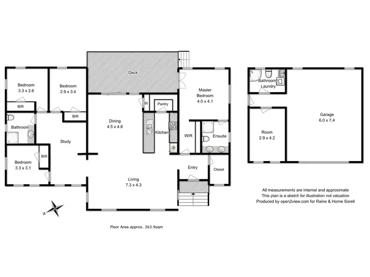 Floorplan of Homely house listing, 2 Gate Five Road, Carlton River TAS 7173