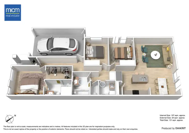 Floorplan of Homely house listing, 9 Conteve Way, Truganina VIC 3029