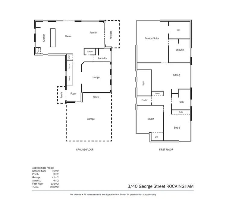 Floorplan of Homely house listing, 3/40 George Street, Rockingham WA 6168