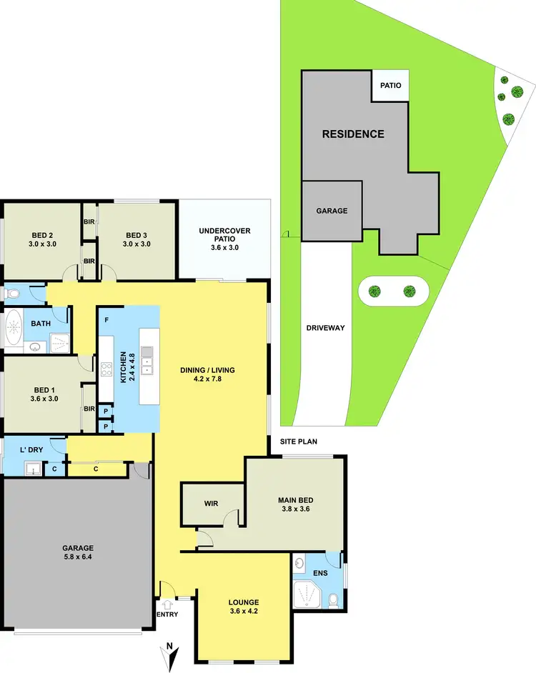 Floorplan of Homely house listing, 40 Fred Pham Crescent, Doolandella QLD 4077