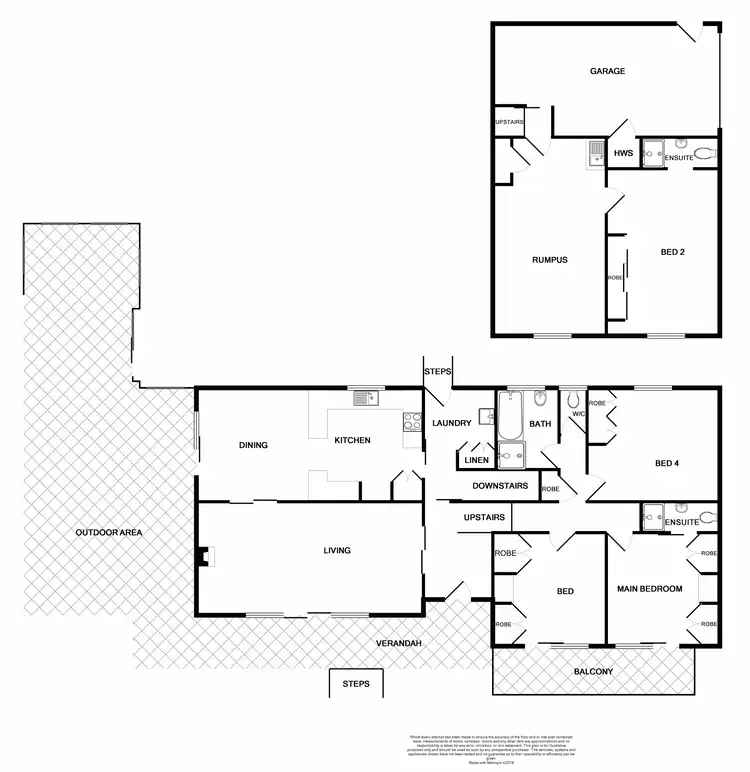 Floorplan of Homely house listing, 352 McFarlanes Road, Berry Park NSW 2321