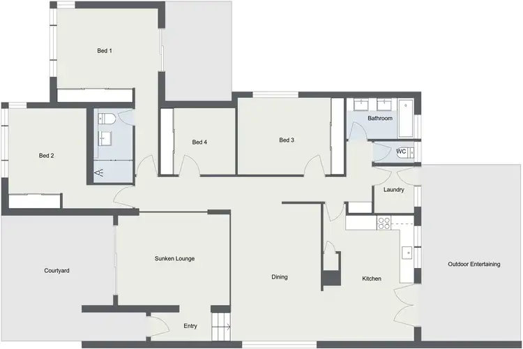 Floorplan of Homely house listing, 27 Charteris Crescent, Chifley ACT 2606