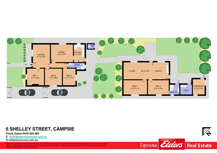 Floorplan of Homely house listing, 6 Shelley Street, Campsie NSW 2194
