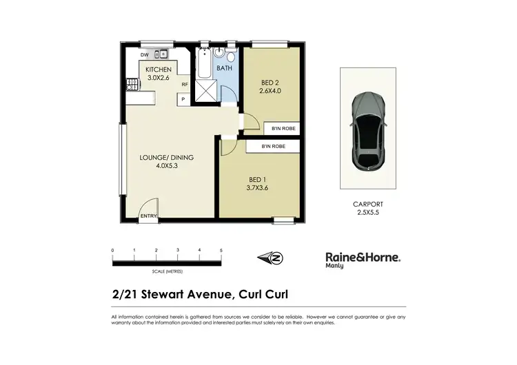 Floorplan of Homely unit listing, 2/19-21 Stewart Avenue, Curl Curl NSW 2096
