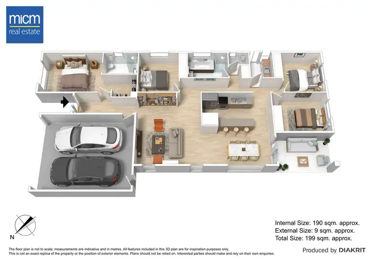 Floorplan of Homely house listing, 4 Trigg Way, Point Cook VIC 3030