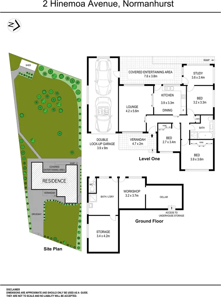 Floorplan of Homely house listing, 2 Hinemoa Avenue, Normanhurst NSW 2076
