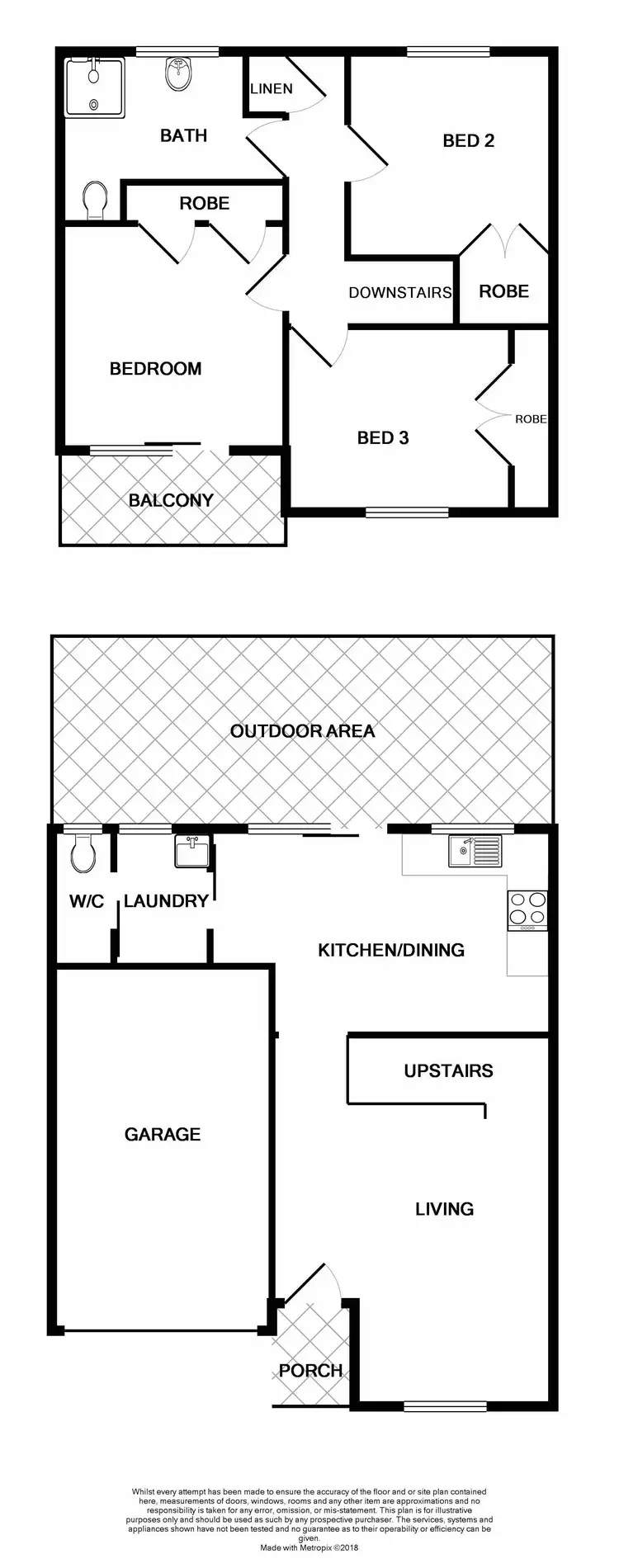 Floorplan of Homely house listing, 4/23 Card Crescent, East Maitland NSW 2323