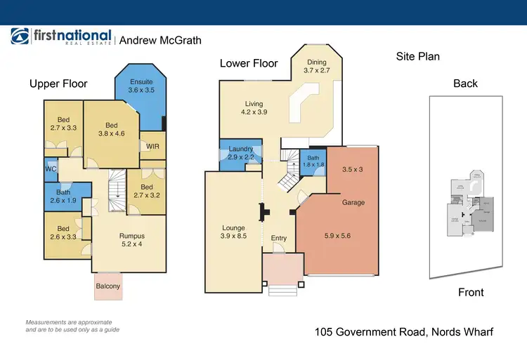 Floorplan of Homely house listing, 105 Government Rd, Nords Wharf NSW 2281