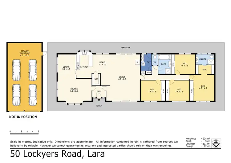 Floorplan of Homely house listing, 50 Lockyers Road, Lara VIC 3212