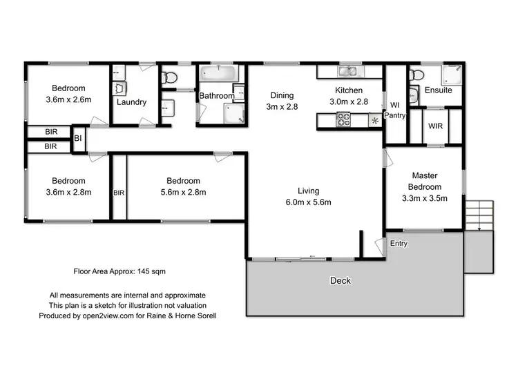 Floorplan of Homely house listing, 78C Lewisham Scenic Drive, Lewisham TAS 7173