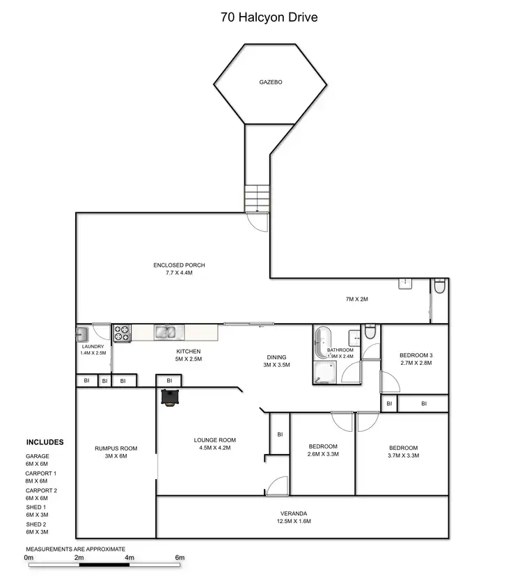 Floorplan of Homely house listing, 70 Halcyon Drive, Waterview Heights NSW 2460