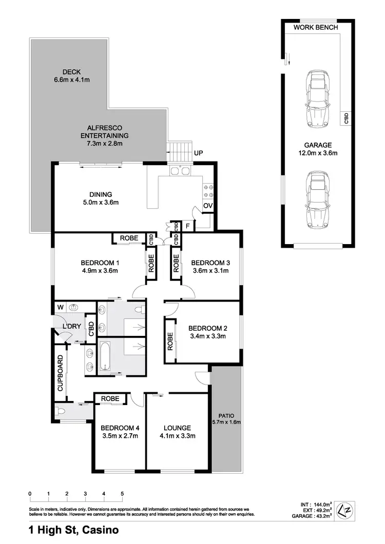 Floorplan of Homely house listing, 1 High Street, Casino NSW 2470