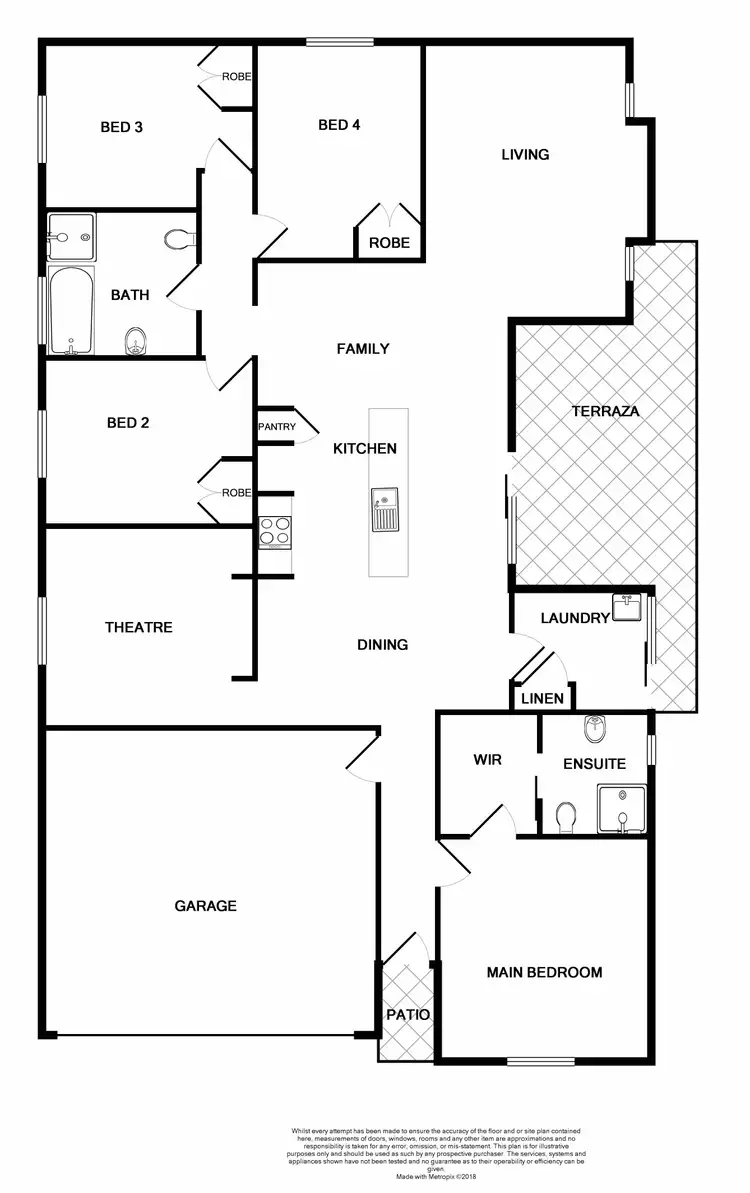 Floorplan of Homely house listing, 40 Clayton Crescent, Rutherford NSW 2320