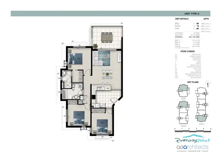 Floorplan of Homely unit listing, 701/38 Gregory Street, Condon QLD 4815