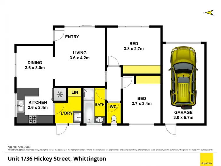 Floorplan of Homely house listing, 1 & 2/36 Hickey Street, Whittington VIC 3219