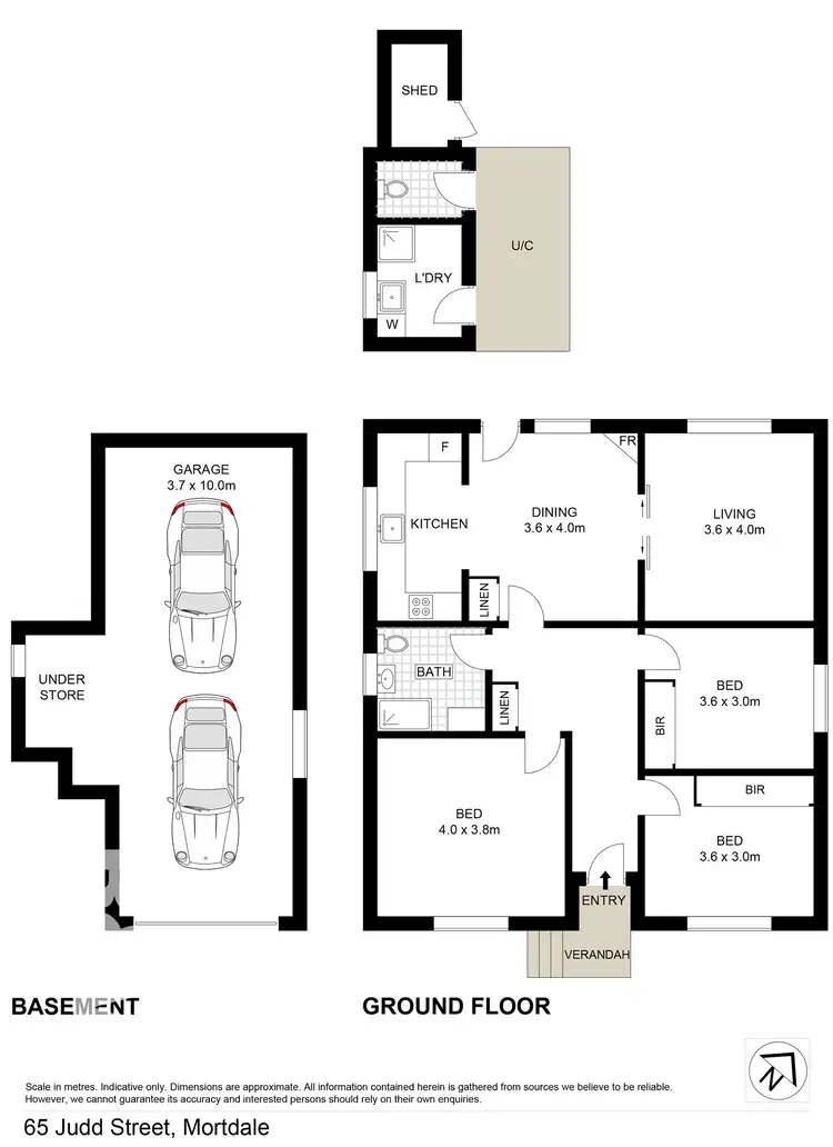 Floorplan of Homely house listing, 65 Judd Street, Mortdale NSW 2223
