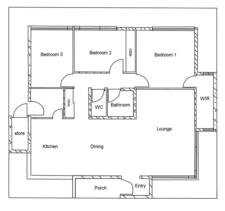 Floorplan of Homely house listing, 26 Constance Court, Moulden NT 830