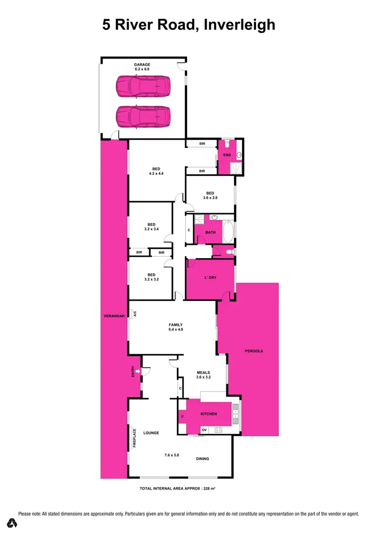 Floorplan of Homely house listing, 5 River Road, Inverleigh VIC 3321