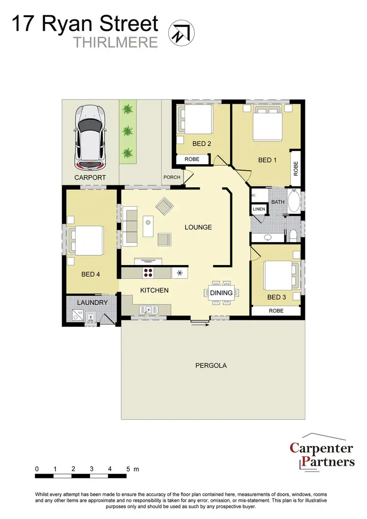 Floorplan of Homely house listing, 17 Ryan Street, Thirlmere NSW 2572