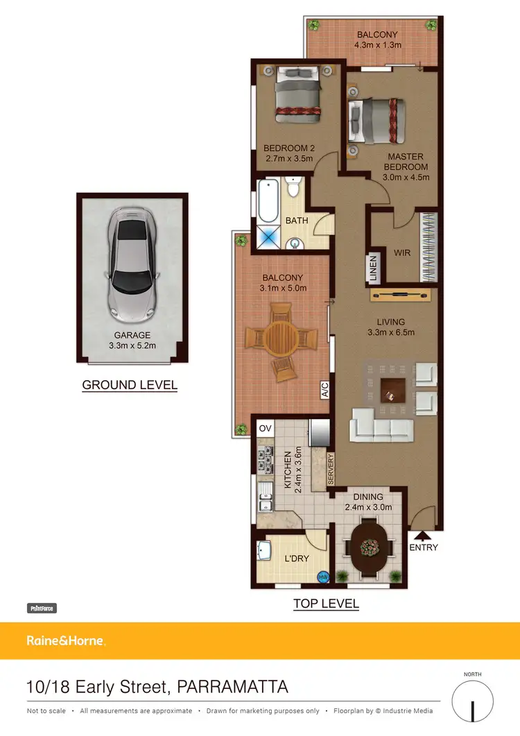 Floorplan of Homely apartment listing, 10/18 EARLY STREET, Parramatta NSW 2150