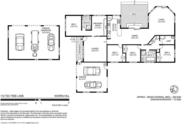 Floorplan of Homely house listing, 112 Tea Tree Lane, Nowra Hill NSW 2540
