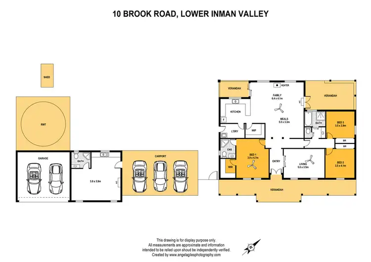 Floorplan of Homely house listing, 10 Brook Road, L.I.V,, Victor Harbor SA 5211