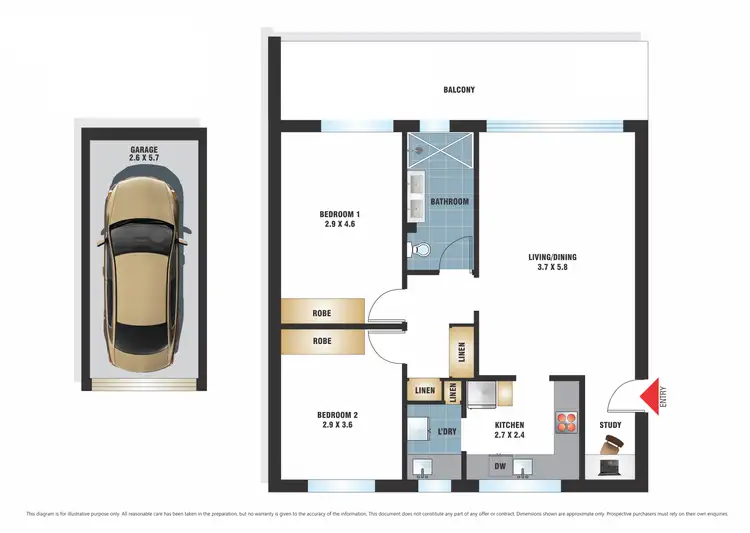 Floorplan of Homely apartment listing, 24/17-23 Wallis Parade, North Bondi NSW 2026