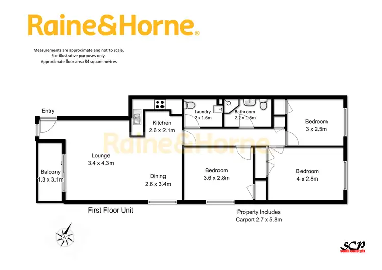 Floorplan of Homely unit listing, 20/2-6 Matthew Parade, Batehaven NSW 2536