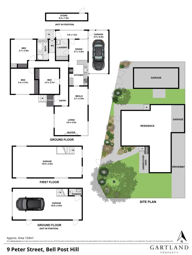 Floorplan of Homely house listing, 9 Peter Street, Bell Post Hill VIC 3215