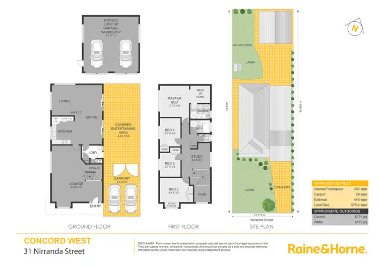 Floorplan of Homely house listing, 31 Nirranda Street, Concord West NSW 2138