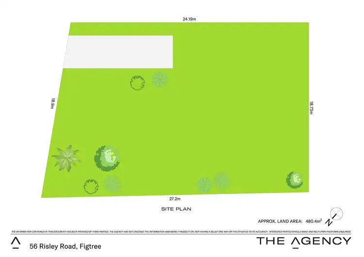 Floorplan of Homely land listing, 56 Risley Road, Figtree NSW 2525