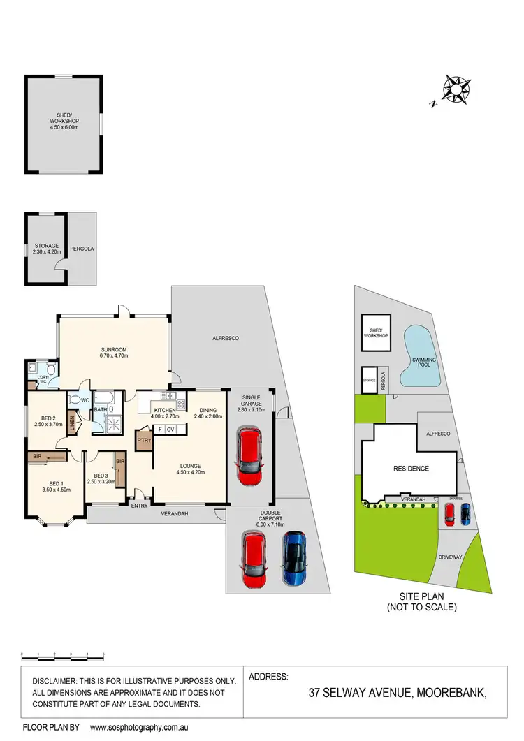 Floorplan of Homely house listing, 37 Selway Avenue, Moorebank NSW 2170