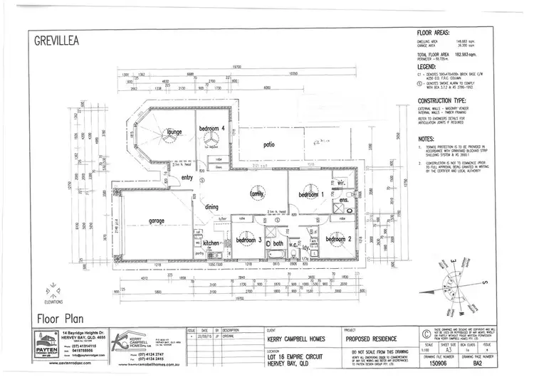 Floorplan of Homely house listing, 11 EMPIRE CIRCUIT, Dundowran QLD 4655