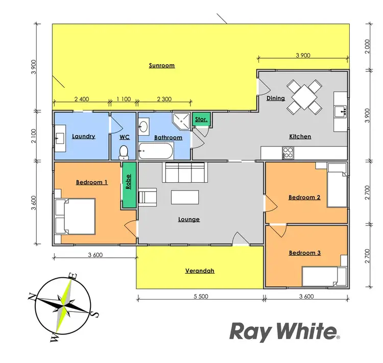 Floorplan of Homely house listing, 7 Deb Street, Taree NSW 2430