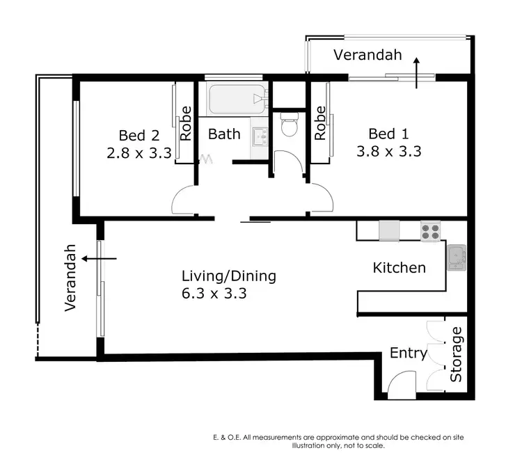 Floorplan of Homely apartment listing, 7/143 Onslow Road, Shenton Park WA 6008