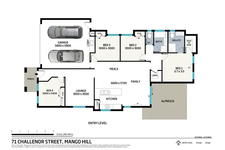 Floorplan of Homely house listing, 71 Challenor Street, Mango Hill QLD 4509