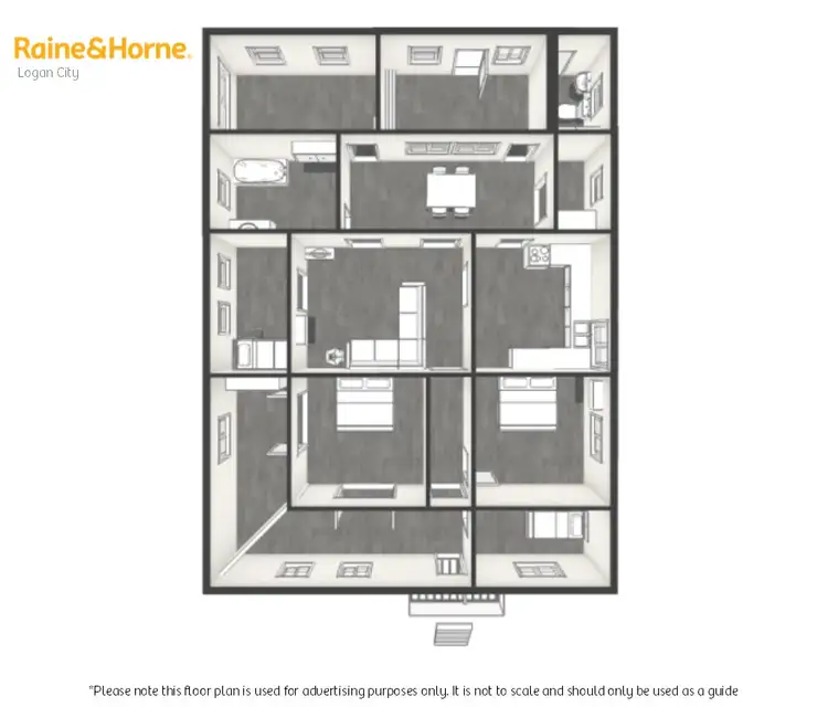 Floorplan of Homely house listing, 3 PAMELA CRESCENT, Woodridge QLD 4114