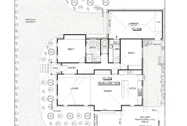 Floorplan of Homely unit listing, Unit 2 /13 (Lot 51) Gardiner Way, Grantville VIC 3984