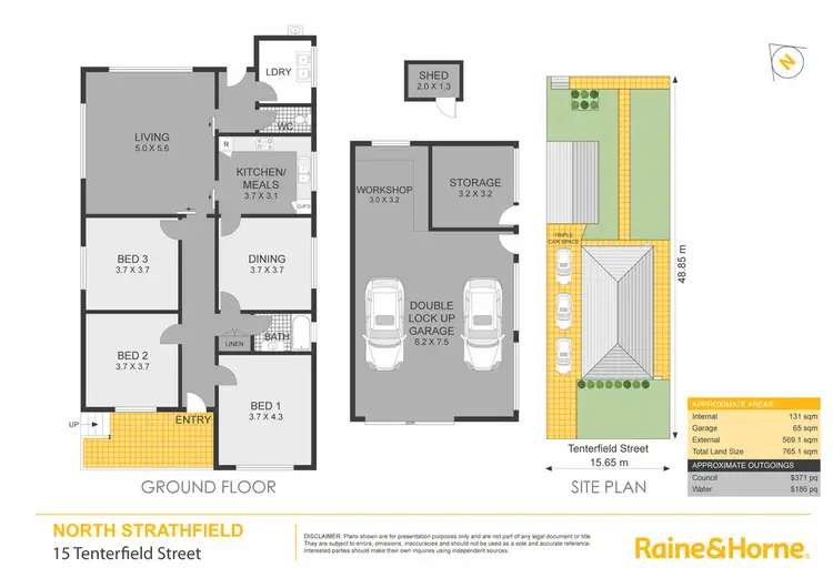 Floorplan of Homely house listing, 15 Tenterfield Street, North Strathfield NSW 2137
